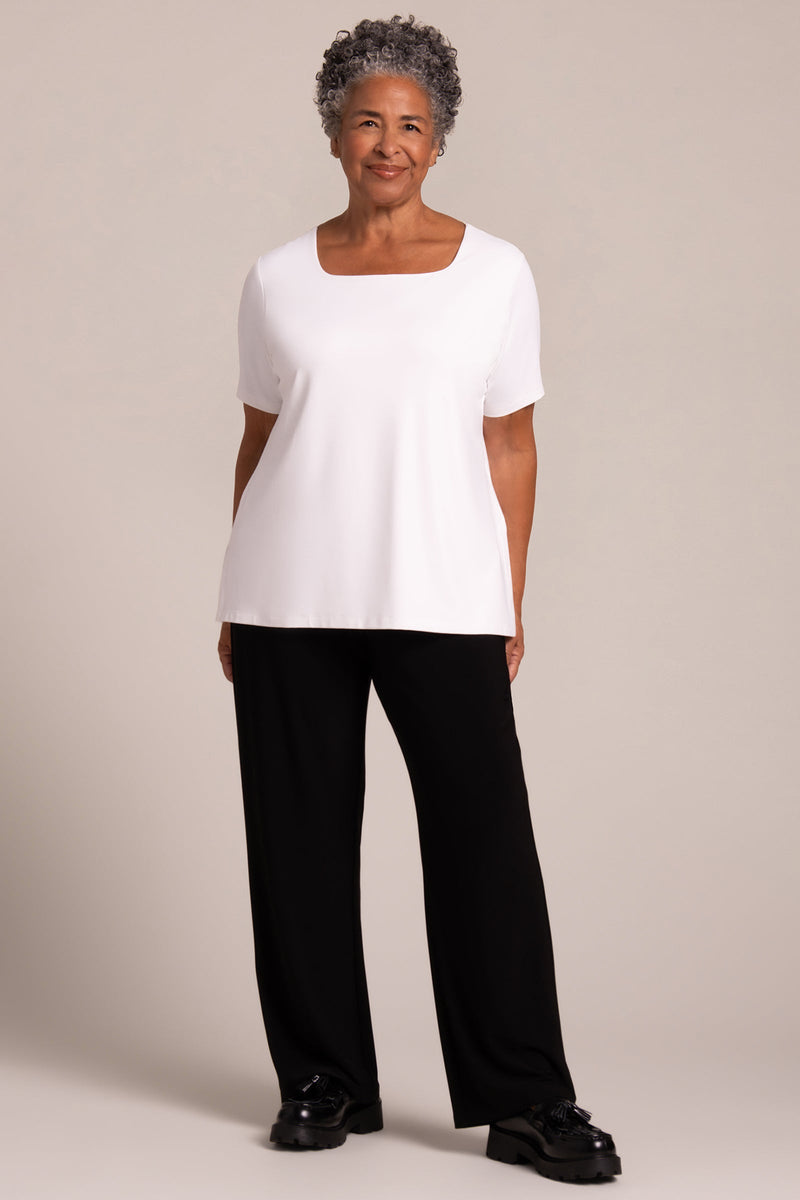 Soft Square Neck Top