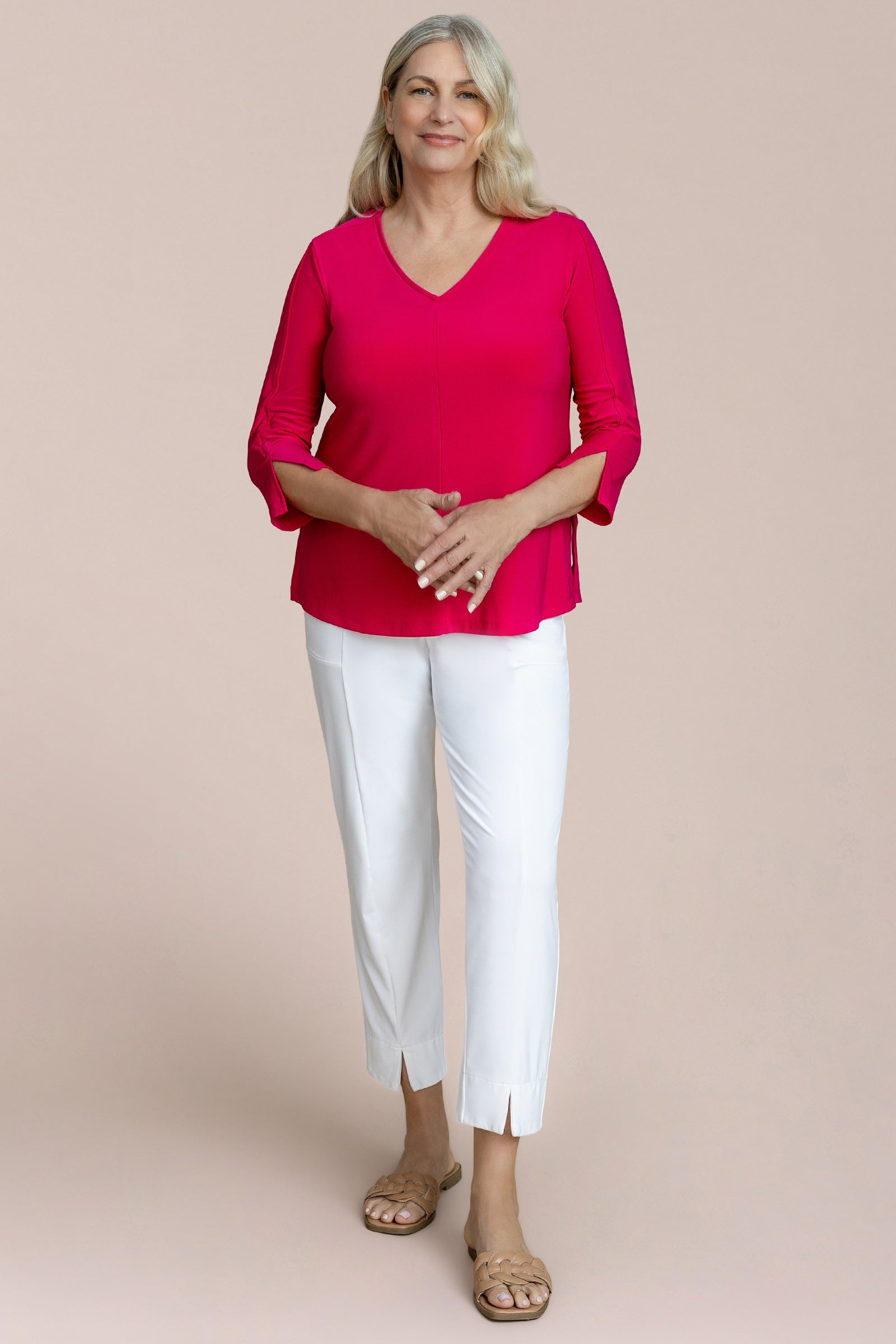 Suitable Split Sleeve Top