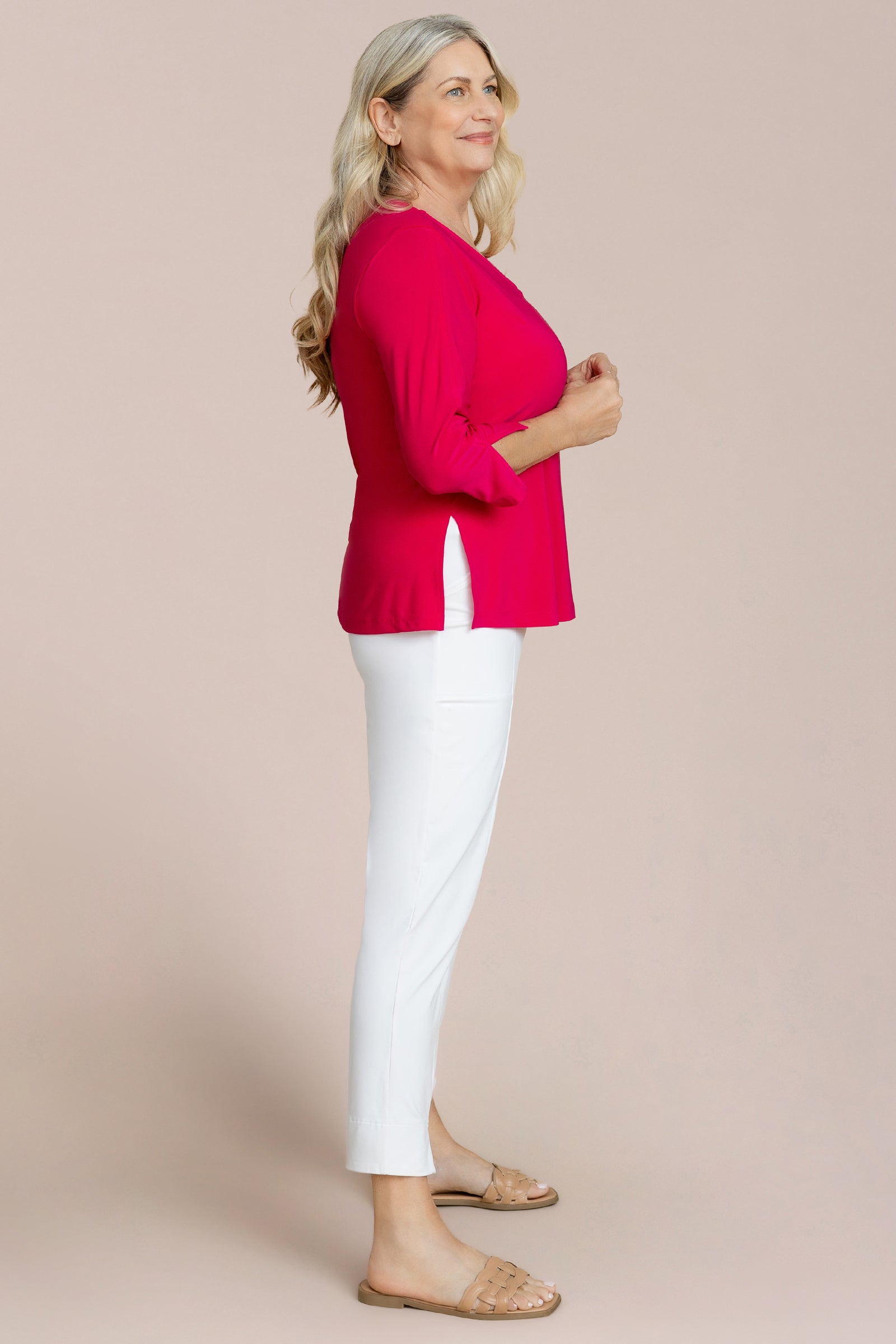 Suitable Split Sleeve Top