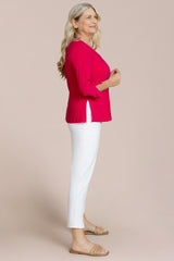 Suitable Split Sleeve Top