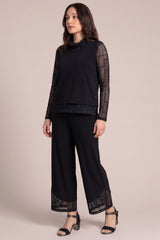 Blouse à basques rehaussée