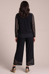 Blouse à basques rehaussée