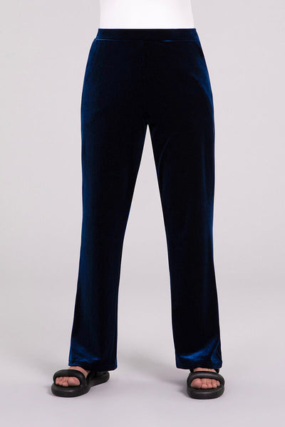 Dark blue 2024 velvet pants