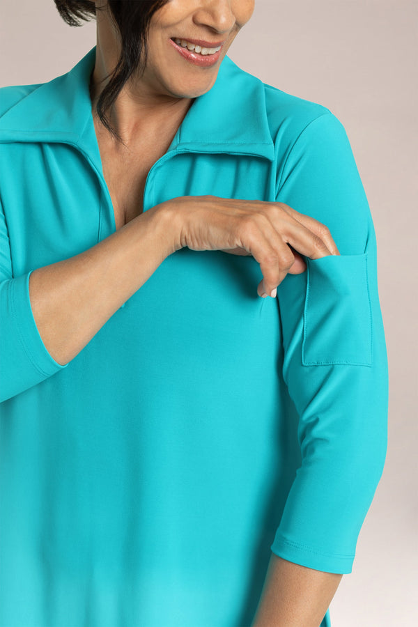 Weekender Top | Aqua