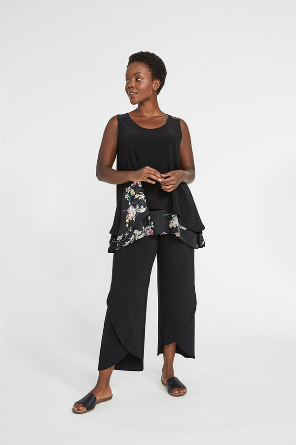 Black-Floral