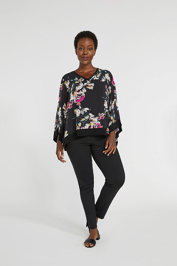 Black-Floral