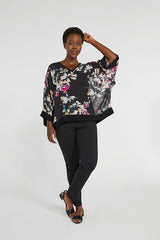 Black-Floral