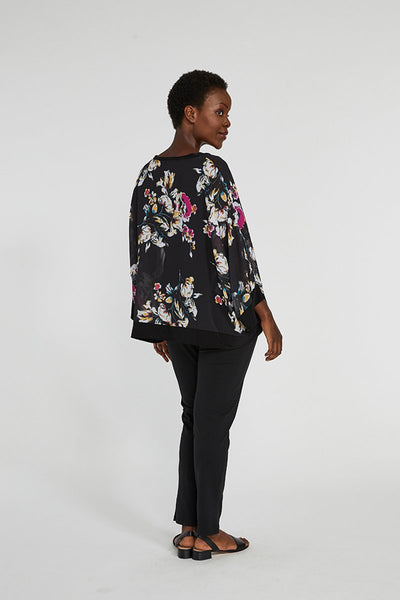 Black-Floral