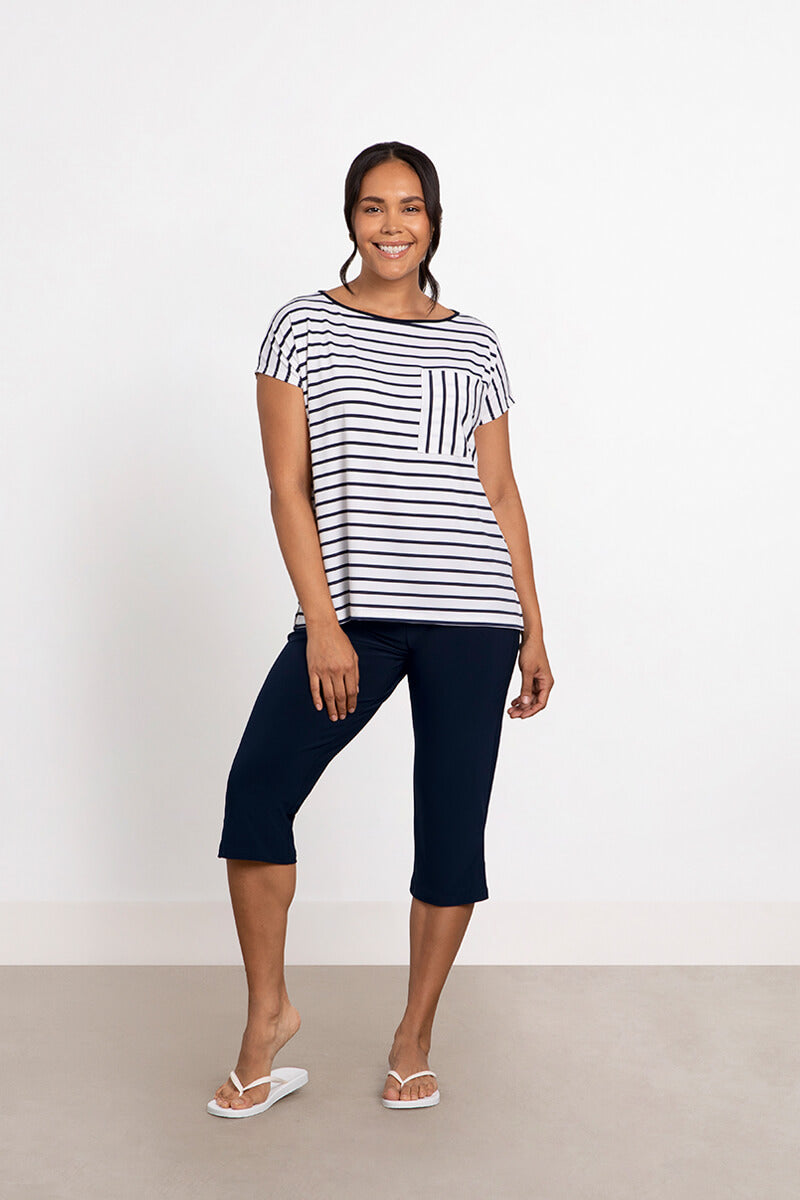 Navy/Stripe