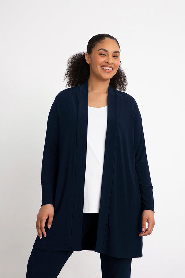 Everyday Cardigan Long | Navy